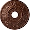 Ekena Millwork Valletta Ceiling Medallion (Fits Canopies up to 3 1/2"), 18"OD x 3 1/2"ID x 1"P, Copper Penny CM18VLCPS - alternate 1